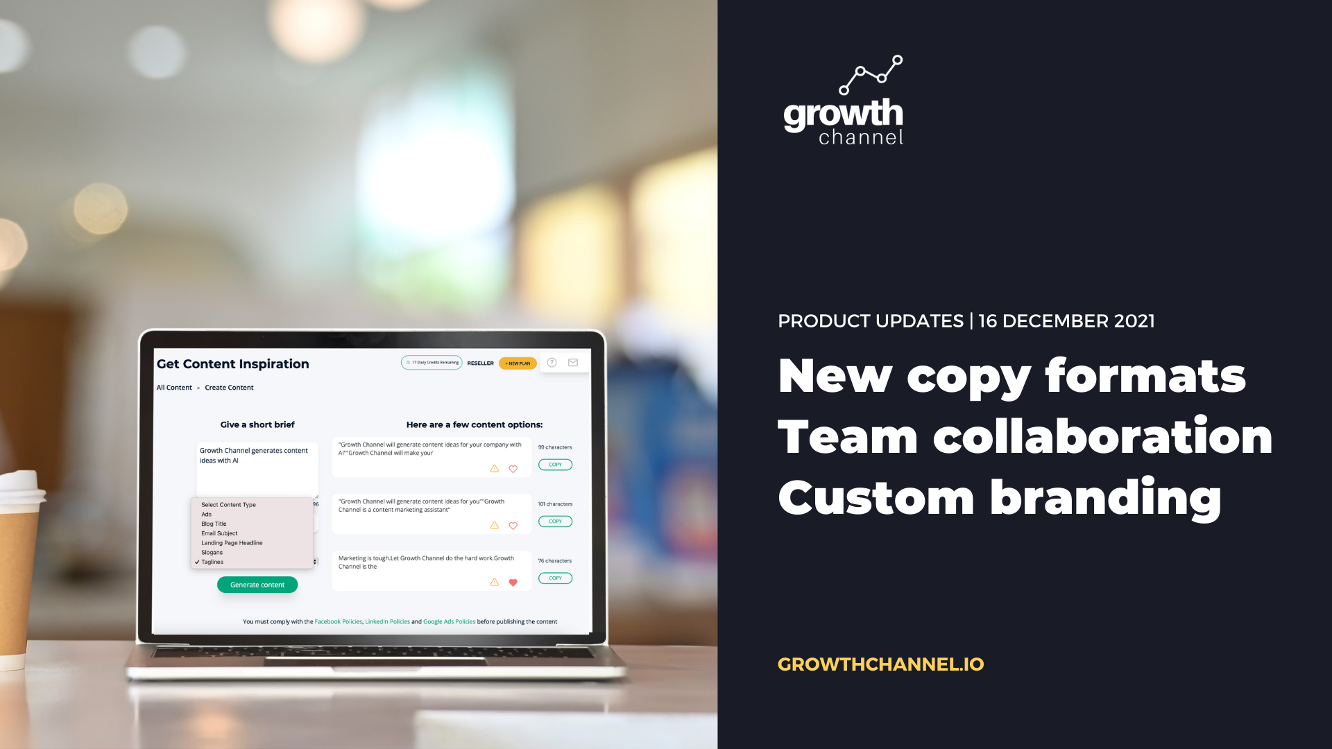 Product updates