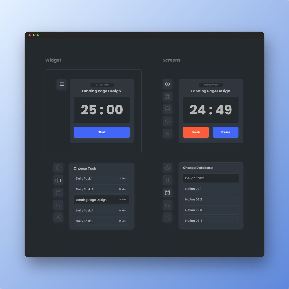Notion -task widget